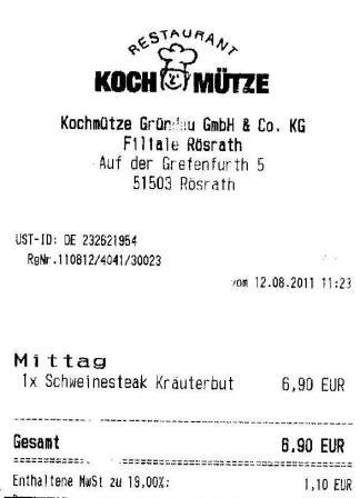dhva H�ffner Kochm�tze Restaurant